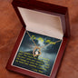 Forever Love Necklace, Custom Message Card
