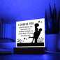 I Choose You Affirmation Acrylic Plaque, Custom Message