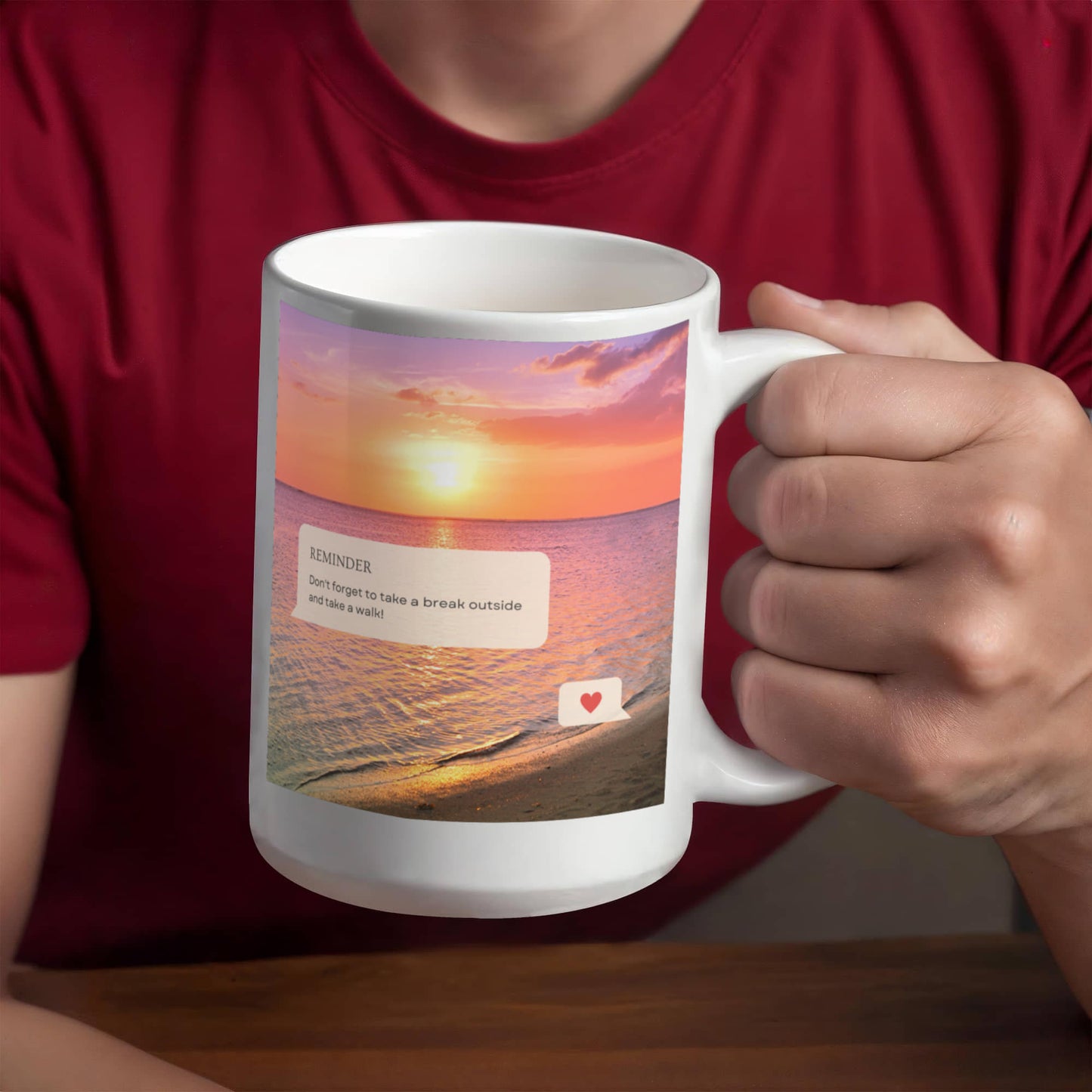 Reminder - Take a Walk - 15 oz. Mug