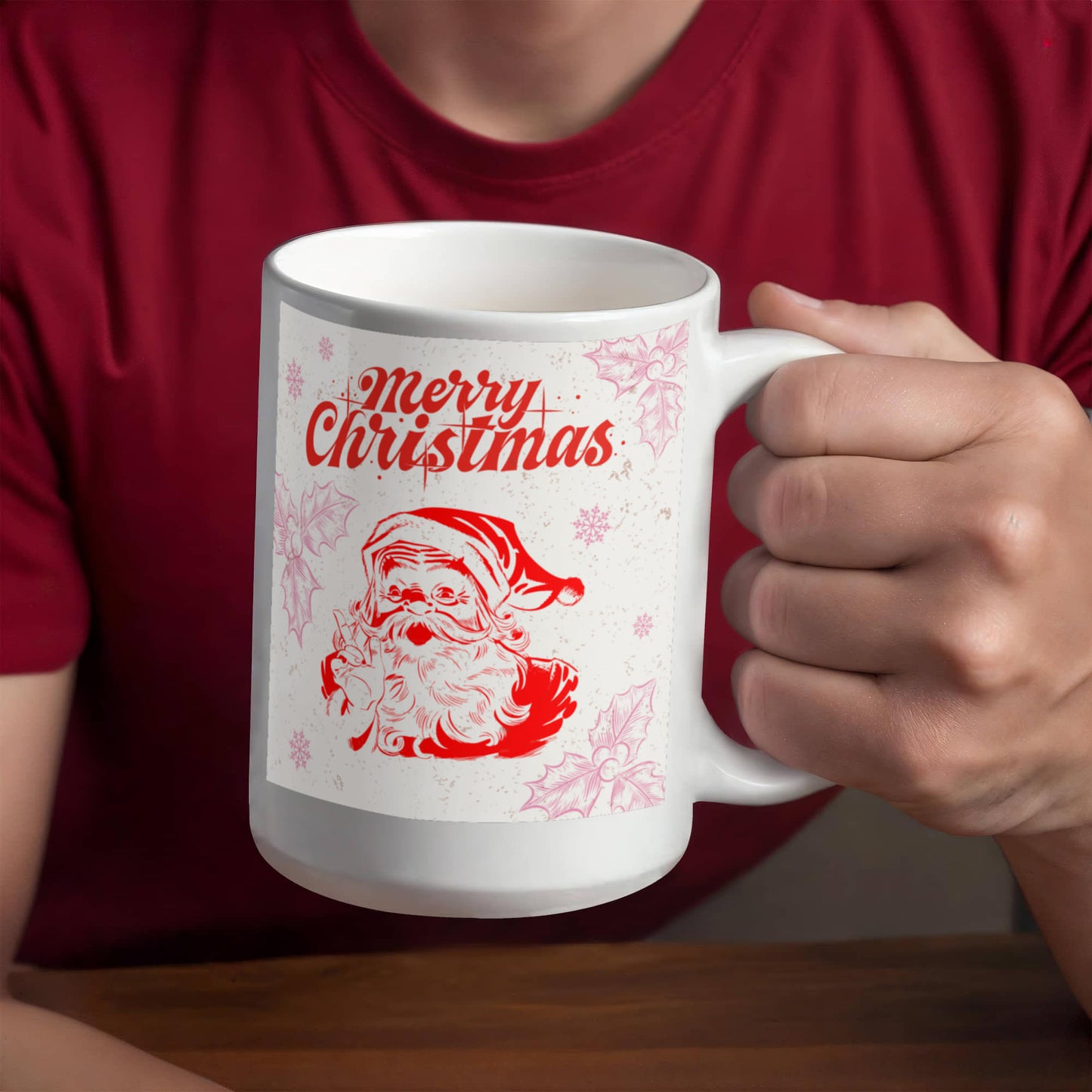 Santa Mug - 15 oz Mug