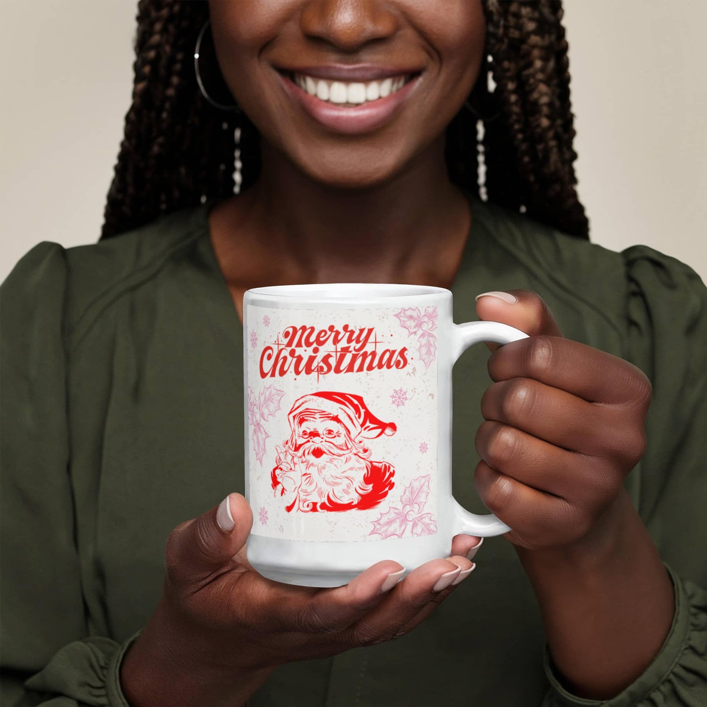 Santa Mug - 15 oz Mug