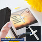Personalized Cross Necklace, with Custom Message Card