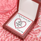 Forever Love Necklace, For Her, Valentine's Day, Mother, Wife, Girlfriend, with Custom Message Card