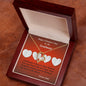 Forever Love Necklace, Custom Message Card
