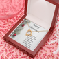 Forever Love Necklace, Custom Message Card