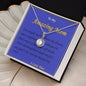 Eternal Hope Necklace, Custom Message Card