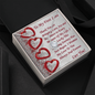 Eternal Hope Necklace, For Her, Valentine's Day, Mother, Wife, Girlfriend, Custom Message Card
