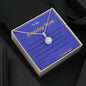 Eternal Hope Necklace, Custom Message Card