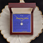Eternal Hope Necklace, Custom Message Card