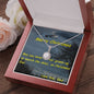 Eternal Hope Necklace, For Her, for Christmas, Anniversary, Birthday, Valentine's Day, Mother's Day, with Custom Message Card