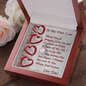 Eternal Hope Necklace, For Her, Valentine's Day, Mother, Wife, Girlfriend, Custom Message Card