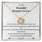 Love Knot Necklace, with Custom Message Card