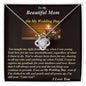 Love Knot Necklace, with Message Card