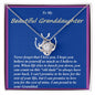 Love Knot Necklace, with Custom Message Card