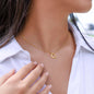 Delicate Heart Necklace, For Her, Daughter, for Christmas, with Custom Message Card