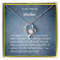 Forever Love Necklace, For Her, Mother, Mom, Grandmother, Aunt, Sister, Wife, Girlfriend, with Message Card