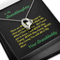 Forever Love Necklace, Gift To My Granddaughter, Gift For Christmas, Granddaughter Birthday, Gift From Grandpa/Grandma To Granddaughter, Graduation Gift - Gifts 4 Your Season