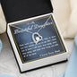 Forever Love Necklace, From Dad, Daughter Necklace, for Christmas, Birthday, Custom Message Card