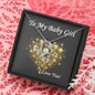 Forever Love Necklace, For Her, Valentine's Day, Mother, Wife, Girlfriend, with Custom Message Card