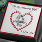 Forever Love Necklace, For Her, Valentine's Day, Mother, Wife, Girlfriend, with Custom Message Card