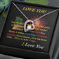 Gift For Daughter From Dad, Moon and Back Necklace, .925 Sterling Silver with 18k Gold Heart, Father Daughter Jewelry, Gifts For Daughter - Gifts 4 Your Season