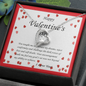Forever Love Necklace, For Her, Valentine's Day, Mother, Wife, Girlfriend, with Custom Message Card