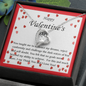Forever Love Necklace, For Her, Valentine's Day, Mother, Wife, Girlfriend, with Custom Message Card