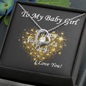 Forever Love Necklace, For Her, Valentine's Day, Mother, Wife, Girlfriend, with Custom Message Card