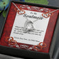 Forever Love Necklace, Custom Message Card