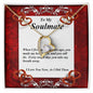 Forever Love Necklace, Custom Message Card