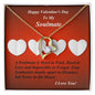 Forever Love Necklace, Custom Message Card