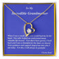 Forever Love Necklace, For Her, Grandmother, For Grandmama, Mother, Christmas, Birthday, with Message Card