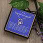 Forever Love Necklace, For Her, Grandmother, For Grandmama, Mother, Christmas, Birthday, with Message Card