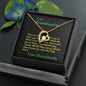 Forever Love Necklace, Gift To My Granddaughter, Gift For Christmas, Granddaughter Birthday, Gift From Grandpa/Grandma To Granddaughter, Graduation Gift - Gifts 4 Your Season