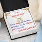 Forever Love Necklace | To My Mom Gift | Mom Christmas Jewelry | Love Her Keepsake | Mom Necklace | Mom Message Card | Meaningful Cards | Best Mom Ever - Gifts 4 Your Season