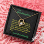 Forever Love Necklace, Gift To My Granddaughter, Gift For Christmas, Granddaughter Birthday, Gift From Grandpa/Grandma To Granddaughter, Graduation Gift - Gifts 4 Your Season