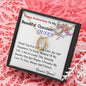 Forever Love Necklace, For Girlfriend | For Wife, For Christmas, Birthday, Valentine's Day, Anniversary, Custom Message Card