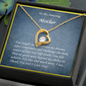 Forever Love Necklace, For Her, Mother, Mom, Grandmother, Aunt, Sister, Wife, Girlfriend, with Message Card