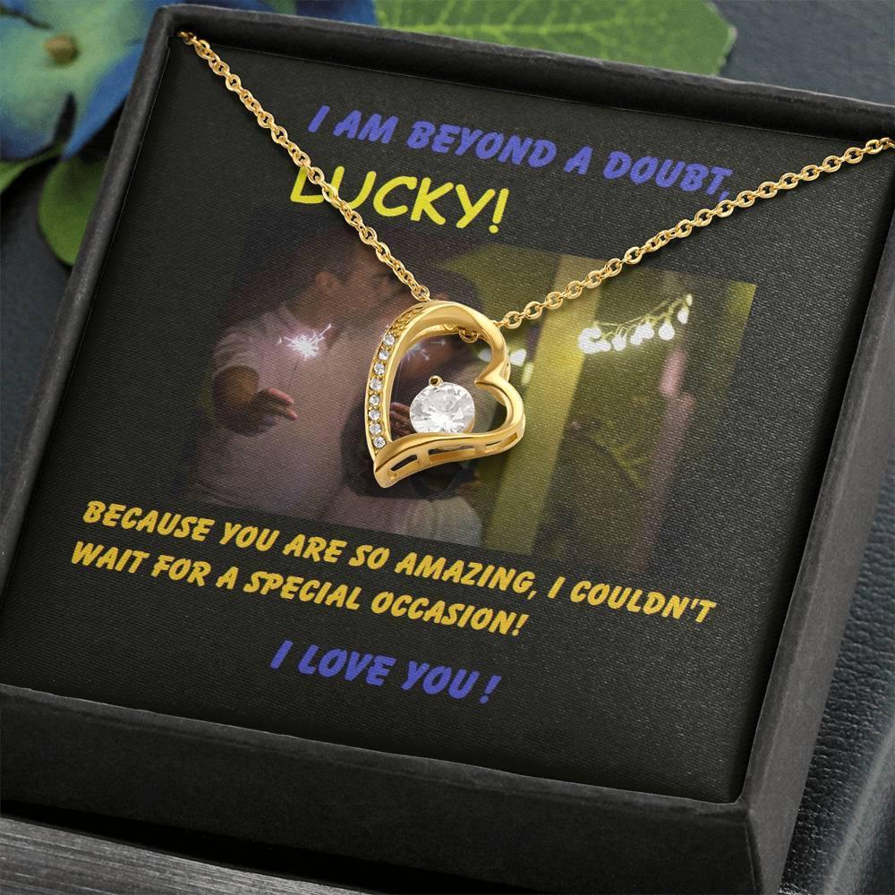 Love Heart Necklace for Wife, Anniversary Gift for Wife, Birthday Gift for Wife, To my Wife Gift, Necklace for Wife, Present for my Wife - Gifts 4 Your Season