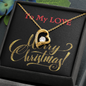 Forever Love Necklace, For Her, Friend, for Christmas, Anniversary, Birthday, Valentine's Day, Mother's Day, with Custom Message Card
