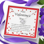 Love Knot Necklace, For Her, Valentine's Day, Mother, Wife, Girlfriend, with Custom Message Card