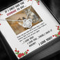 Love Knot Necklace | to Girlfriend | Wife | Birthday | Anniversary | Christmas | Cat Lover | Custom Message Card