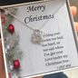 Love Knot Necklace, For Her, Friend, for Christmas, Anniversary, Birthday, Valentine's Day, Mother's Day, with Custom Message Card