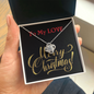 Love Knot Necklace, with Custom Message Card