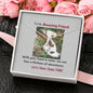 Amazing Friend ALLURING BEAUTY Necklace, Gift from Friend Alluring Necklace, Cat Lover Gift, Friend Gift, Message Card To Friend, Friend Jewelry - Gifts 4 Your Season
