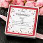 ALLURING BEAUTY Necklace, For Her, Valentine's Day, Mother, Wife, Girlfriend, with Custom Message Card