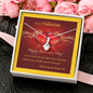 ALLURING BEAUTY Necklace, Custom Message Card