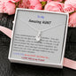 ALLURING BEAUTY Necklace,For Her, for Christmas, Anniversary, Birthday, Valentine's Day, Mother's Day, Custom Message Card