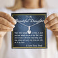 ALLURING BEAUTY Necklace, Custom Message Card