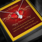 ALLURING BEAUTY Necklace, Custom Message Card